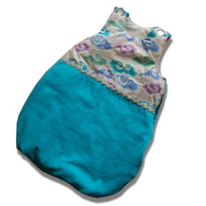 Turbulette/Gigoteuse liberty bleue